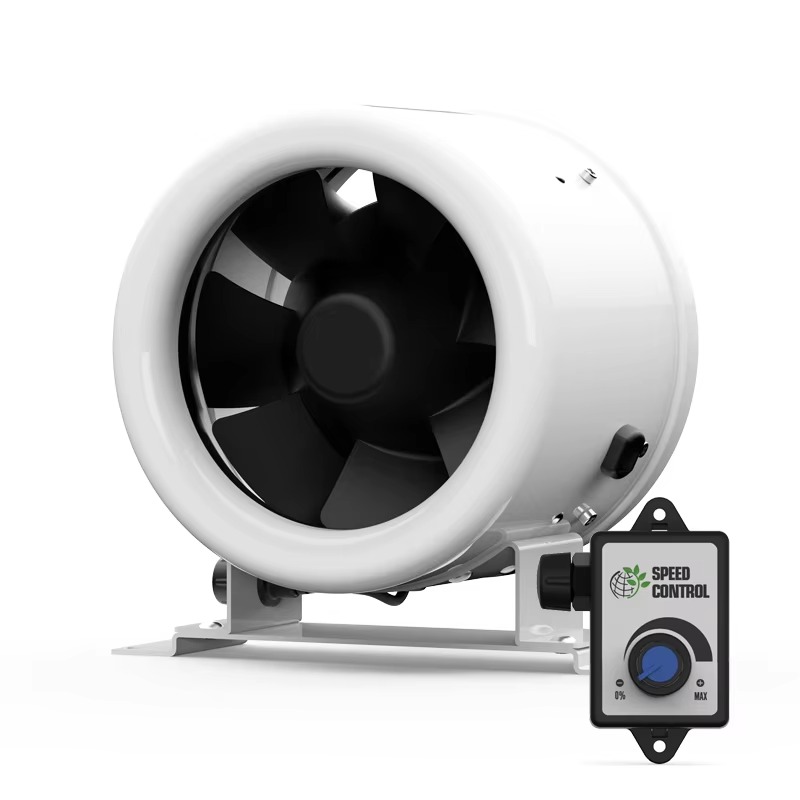 Inline Duct Fan 8 Inch - Wentylator kanałowy 8-calowy, o niskim poborze