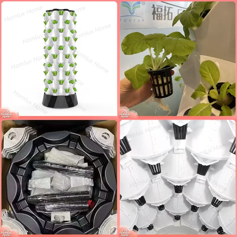 Hydroponic Tower Garden - Wieża do uprawy roślin pionowa z