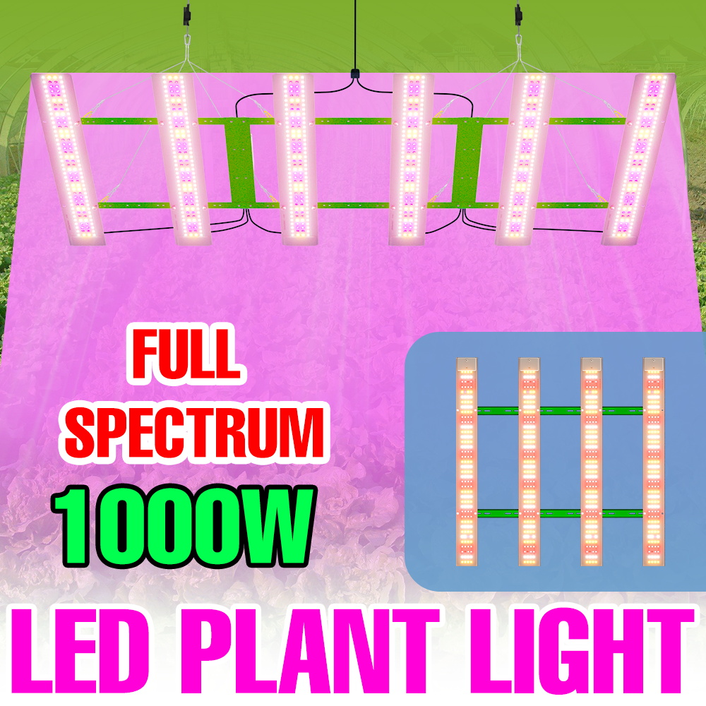 Led Grow Light 1000W Full Spectrum - Lampa LED do uprawy roślin o