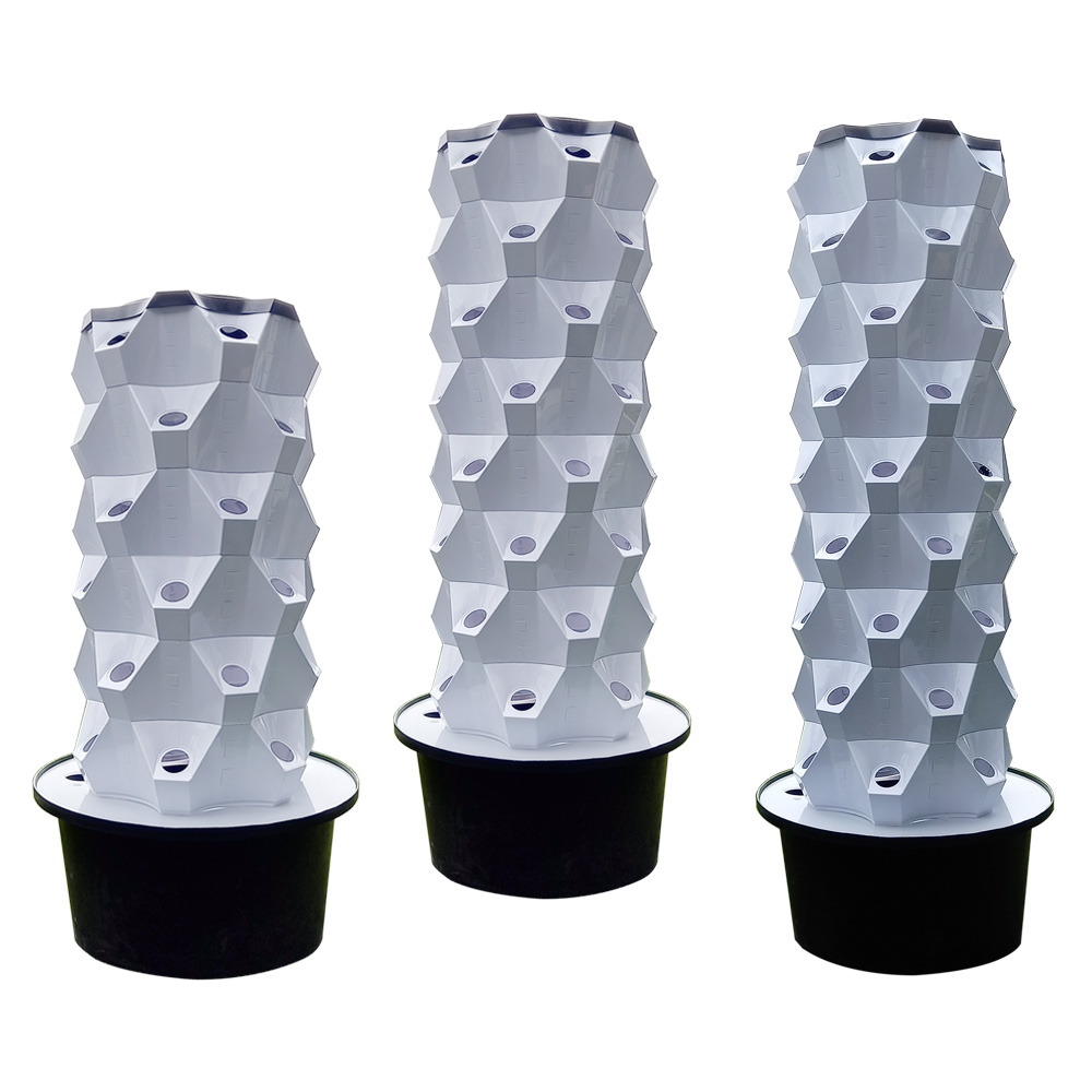 Hydroponic Tower Garden - Wertykalna farma szklarniowa, hydroponiczna wieża do