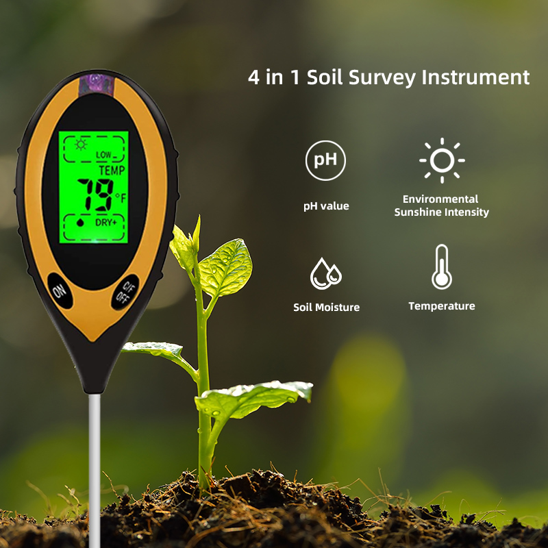 Ph Ec Meter Hydroponic - Miernik pH gleby Tester gleby Miernik