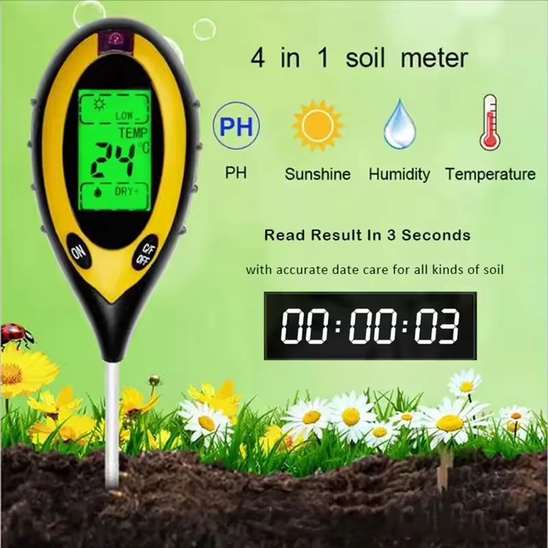 Ph Ec Meter Hydroponic - Miernik pH gleby, tester gleby, miernik