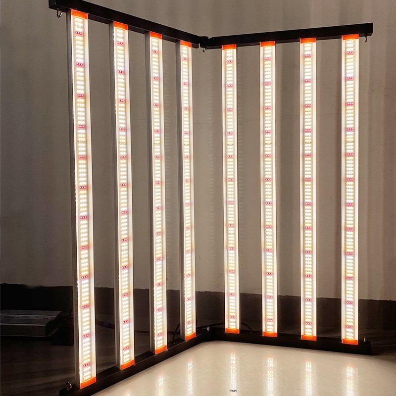 Led Grow Light Bar 640W - Niestandardowy składany panel LED do uprawy