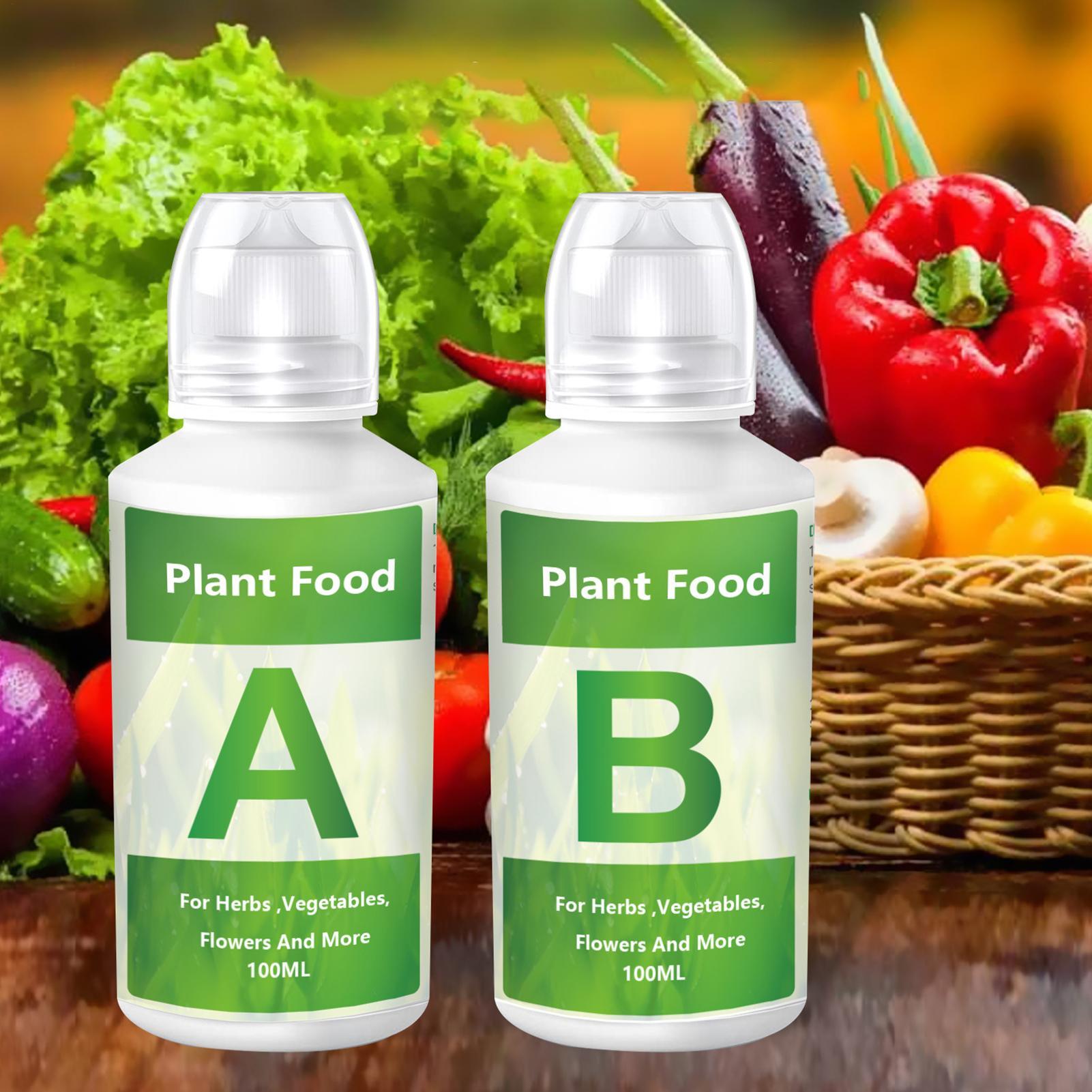 Hydroponic Nutrient A B Set - Zestaw nawozów hydroponicznych A i B,