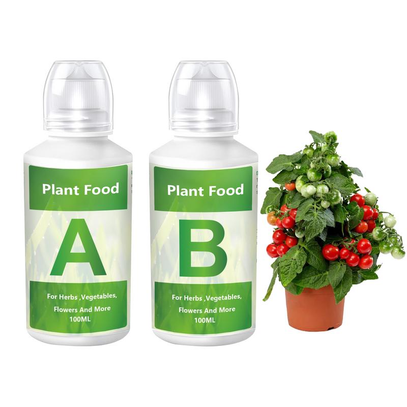 Hydroponic Nutrient A B Set - 2 SZTUK/zestaw Ogólny hydroponiczny płyn odżywczy
