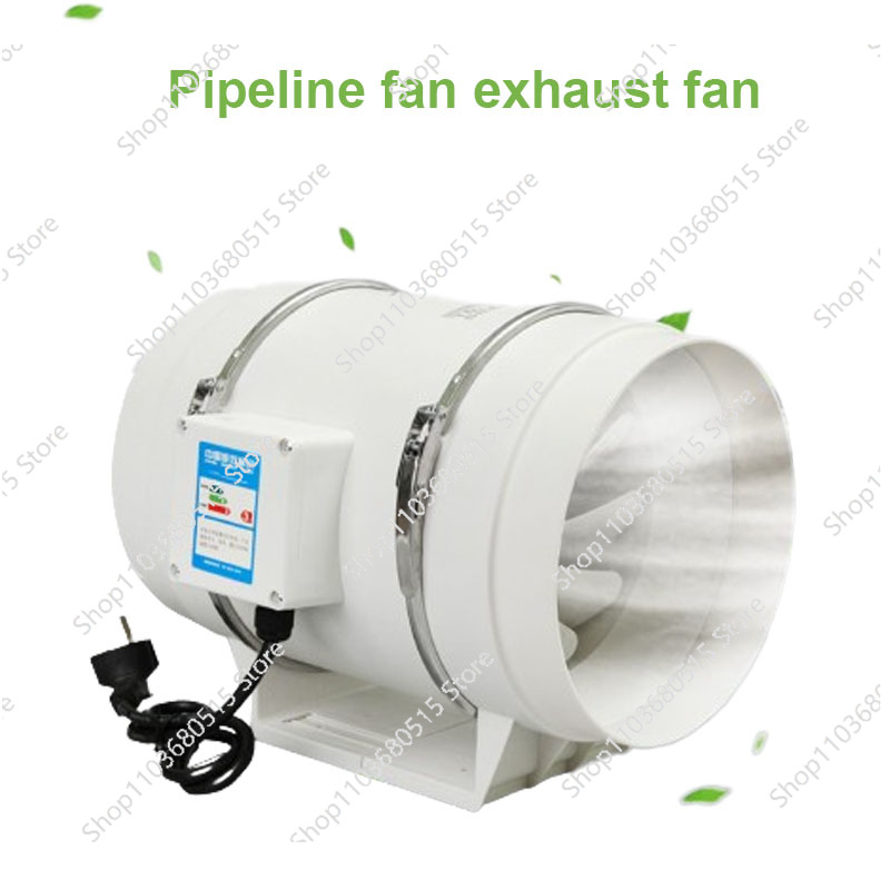 Inline Duct Fan 8 Inch - Wentylator kanałowy do instalacji w domu,