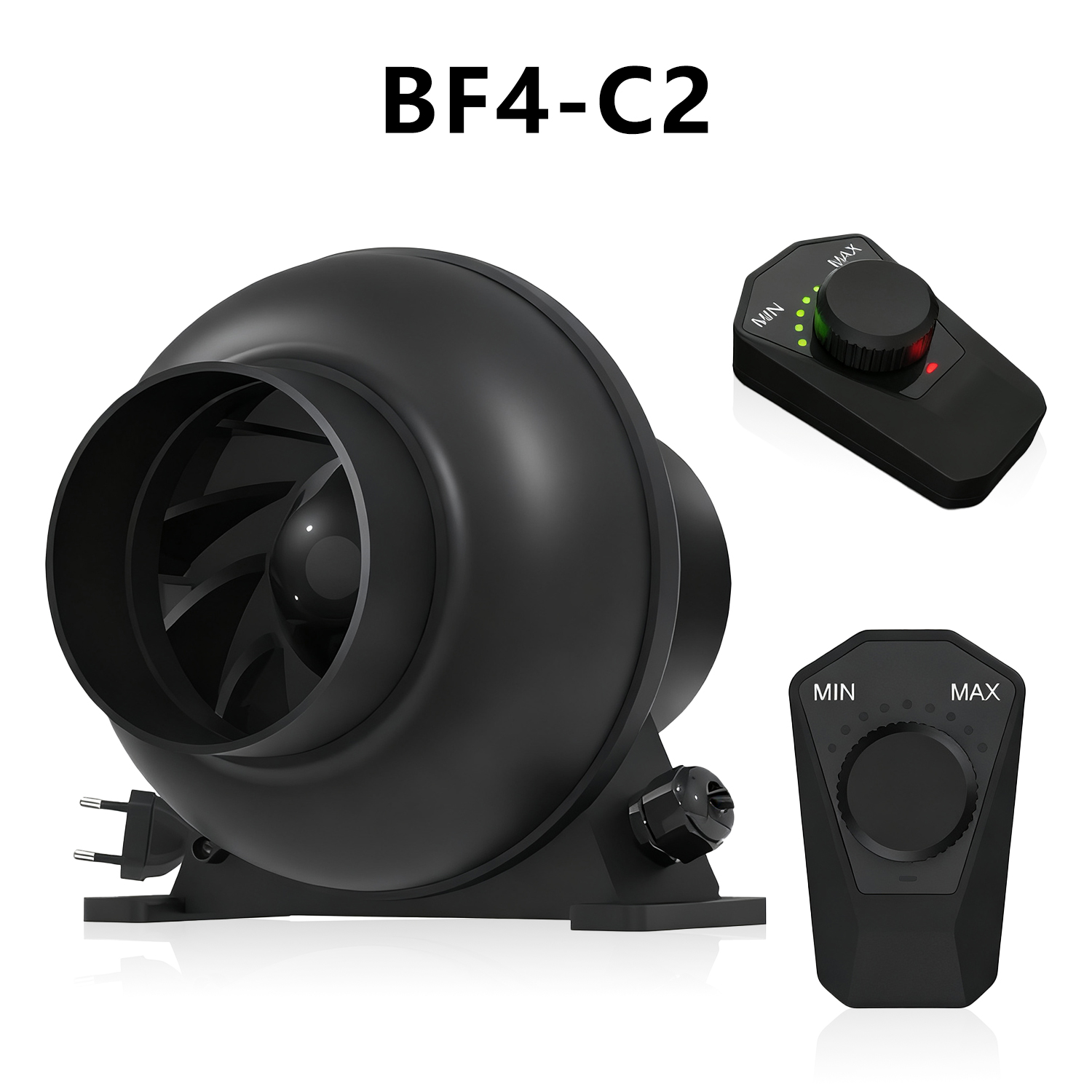 Inline Duct Fan 8 Inch - Amerykański standardowy 4-calowy wentylator kanałowy o
