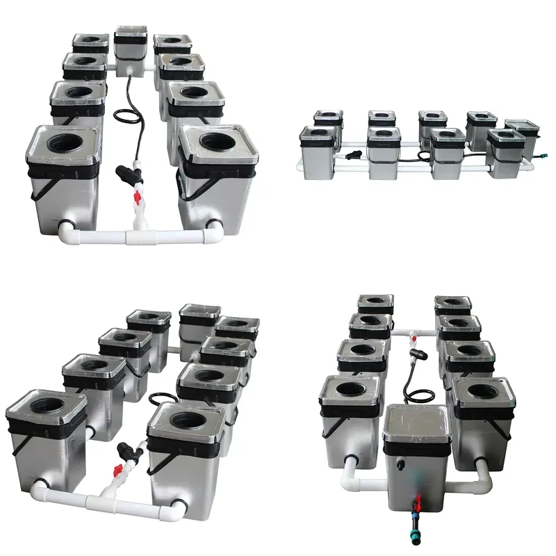 8-bębnowy system hydroponiczny – Deep Water Culture Kit recenzja i cena