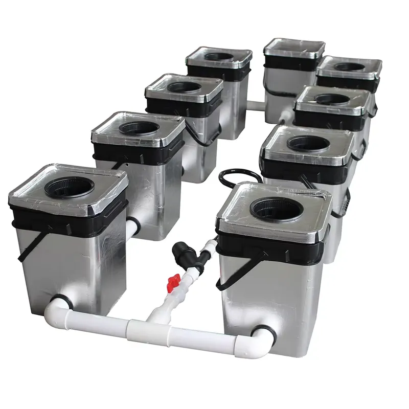 8-bębnowy system hydroponiczny – Deep Water Culture Kit recenzja i cena