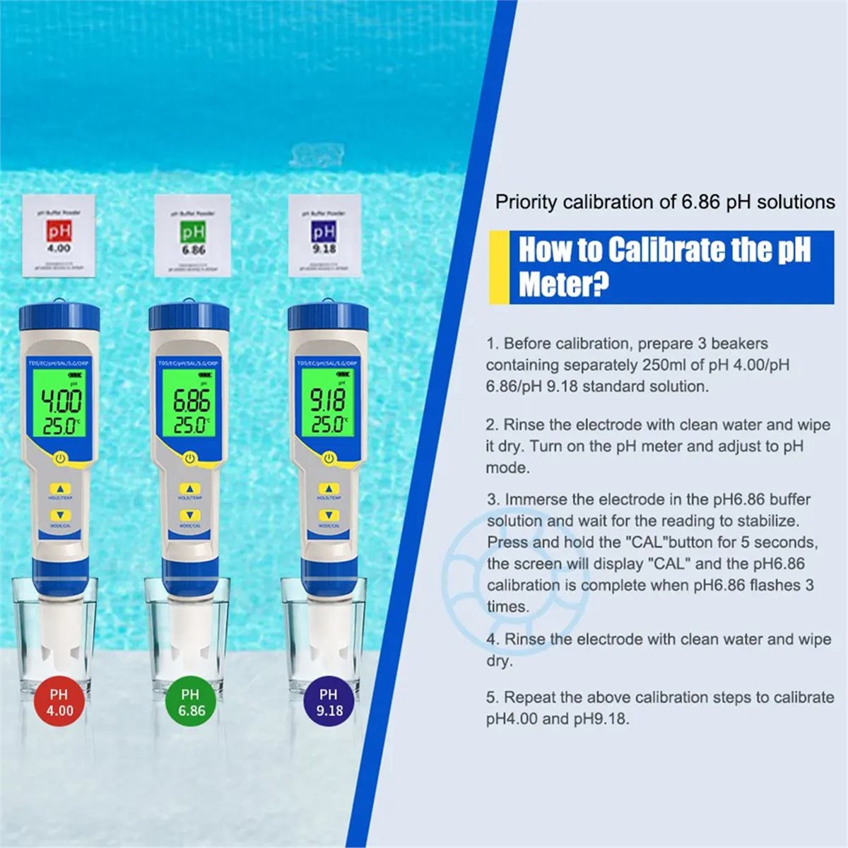 (ABAB) 7 w 1 Miernik PH Wysoki – Ph Ec Meter Hydroponic recenzja i cena