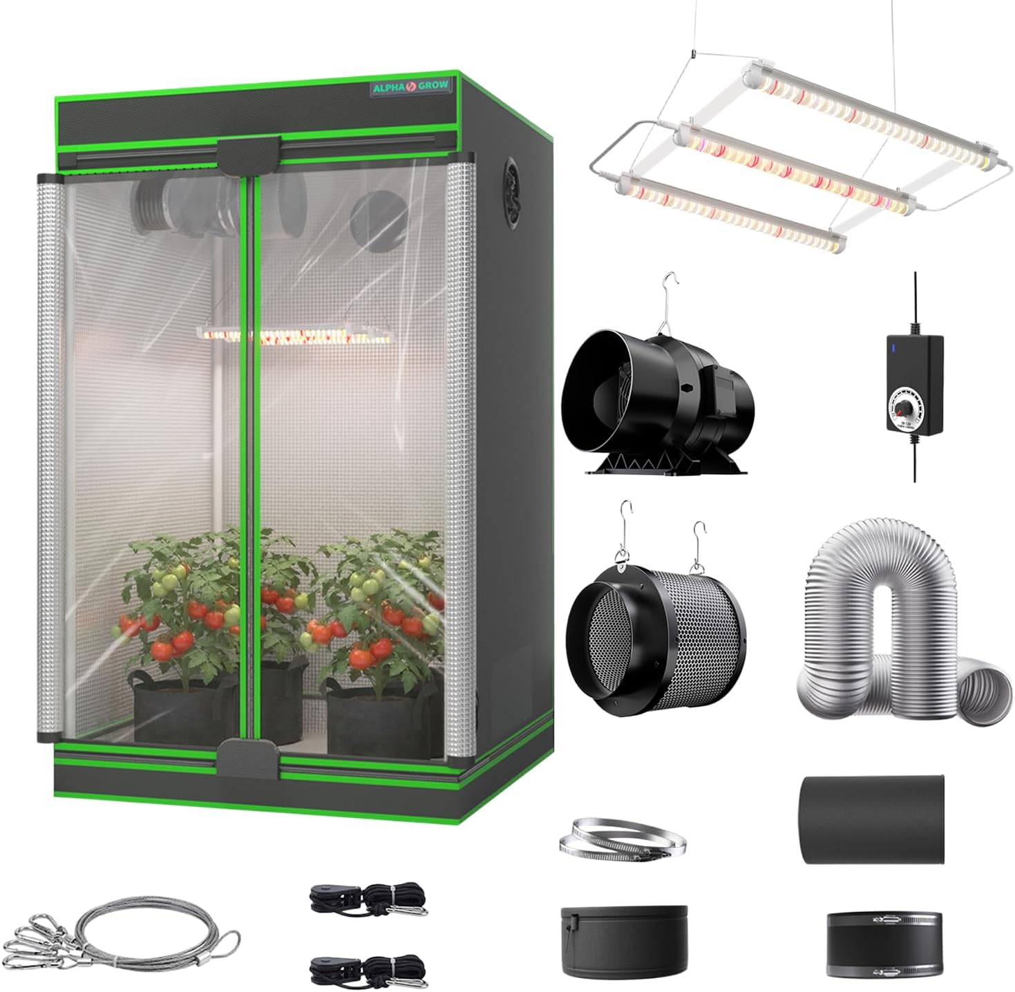 Kompletny zestaw do uprawy roś – Carbon Filter Grow 6 Inch recenzja i cena