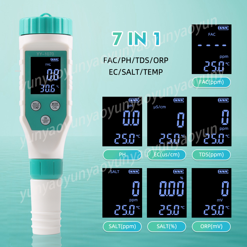 Cyfrowy tester jakości wody 7  – Ph Ec Meter Hydroponic recenzja i cena