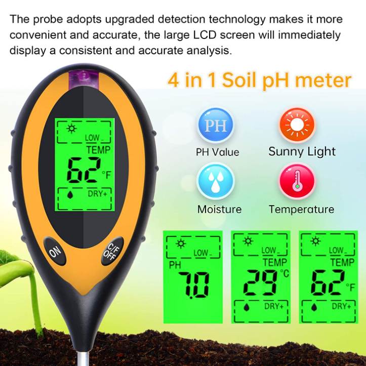 Tester gleby 4 w 1: miernik pH – Ph Ec Meter Hydroponic recenzja i cena
