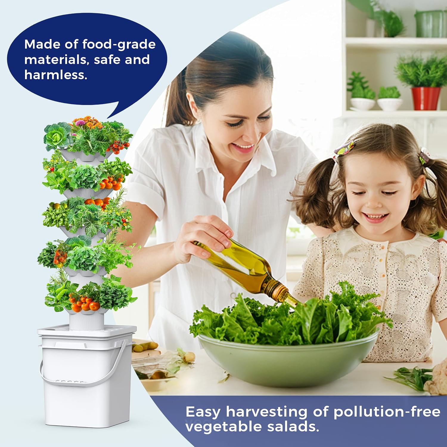 Zestaw do uprawy hydroponiczne – Hydroponic Tower Garden recenzja i cena