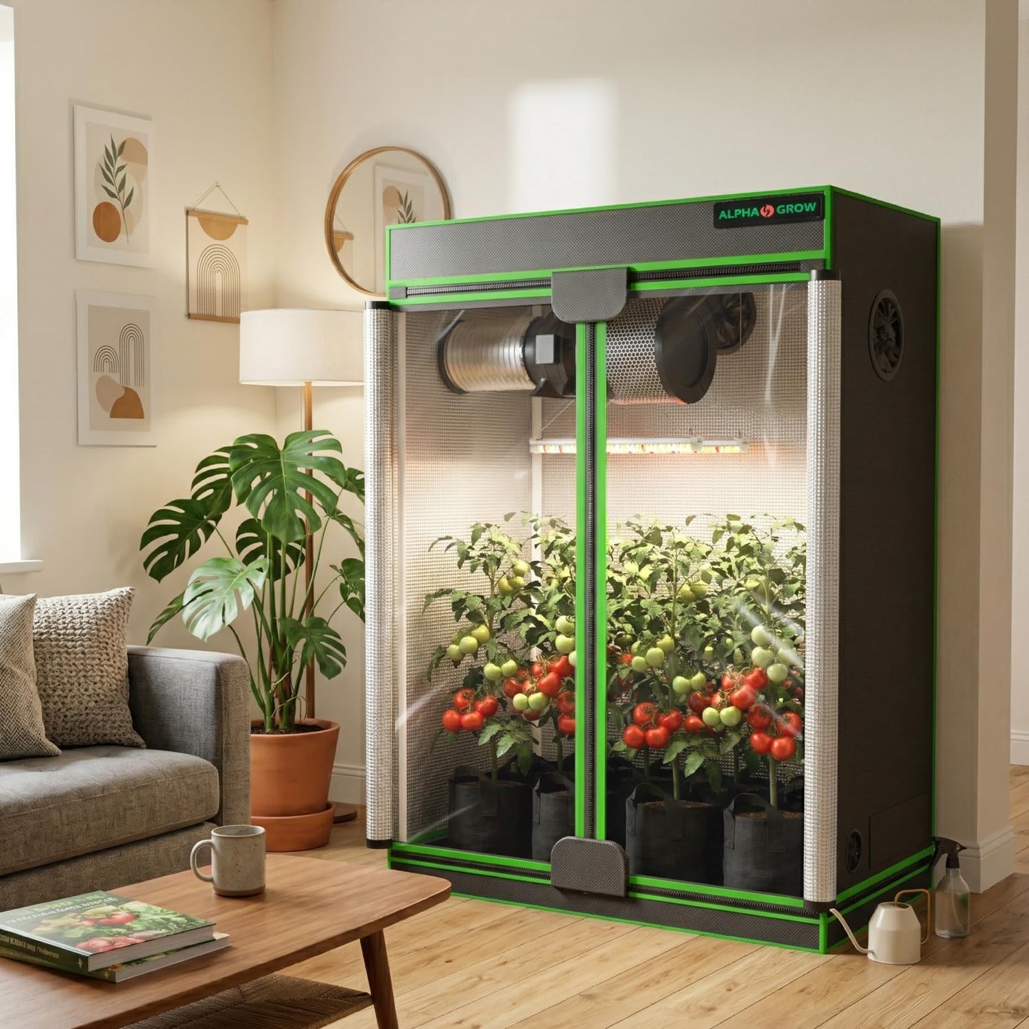 Kompletny zestaw do uprawy roś – Carbon Filter Grow 6 Inch recenzja i cena