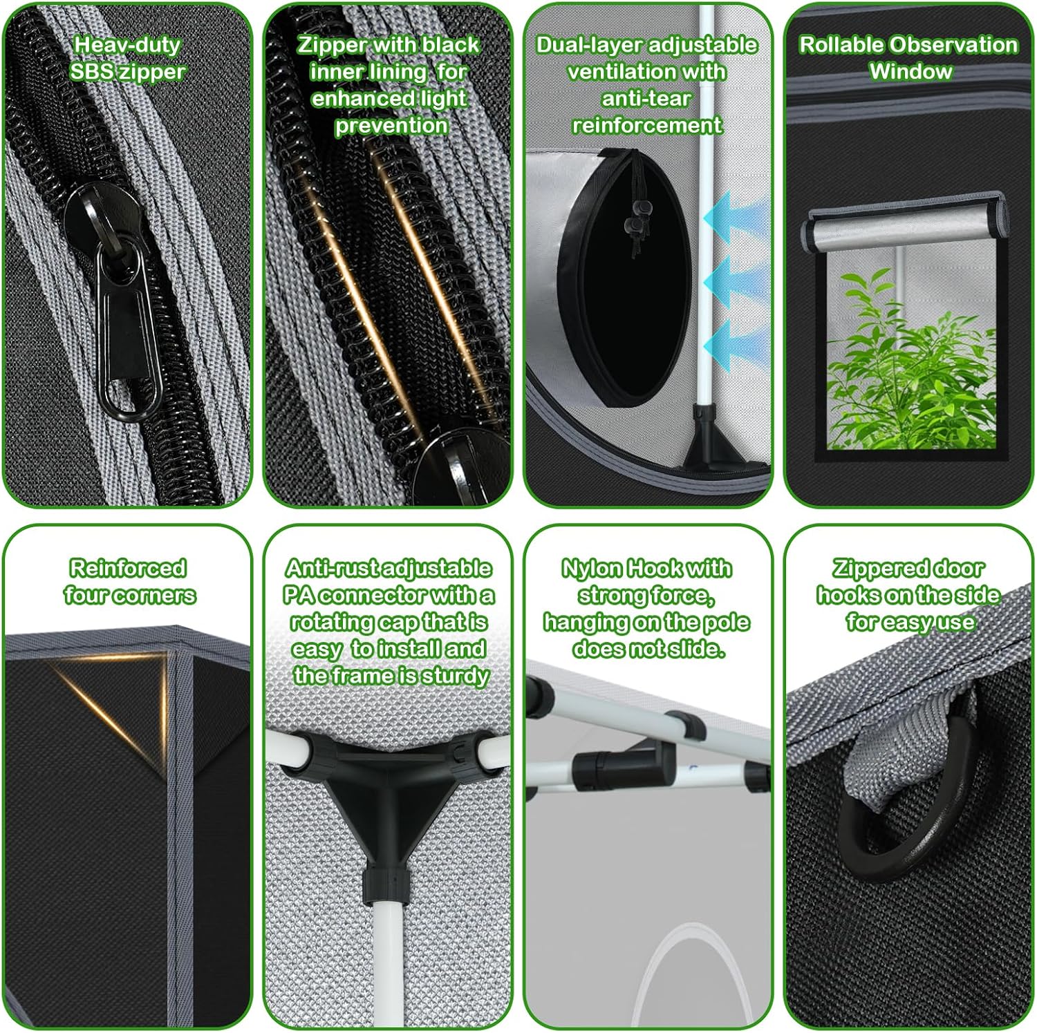 Namiot do uprawy roślin w syst – Grow Tent 4X4 Mylar recenzja i cena