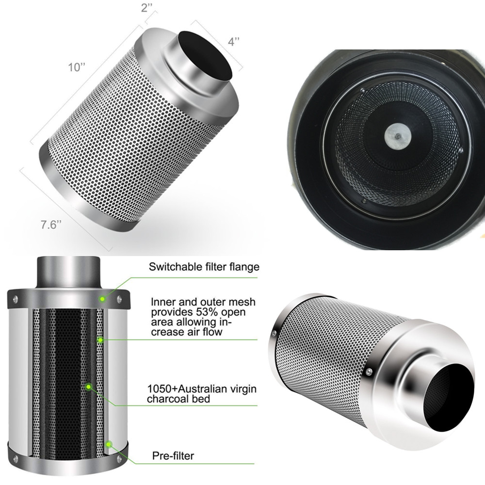 Wentylatory odśrodkowe i filtr – Carbon Filter Grow 6 Inch recenzja i cena