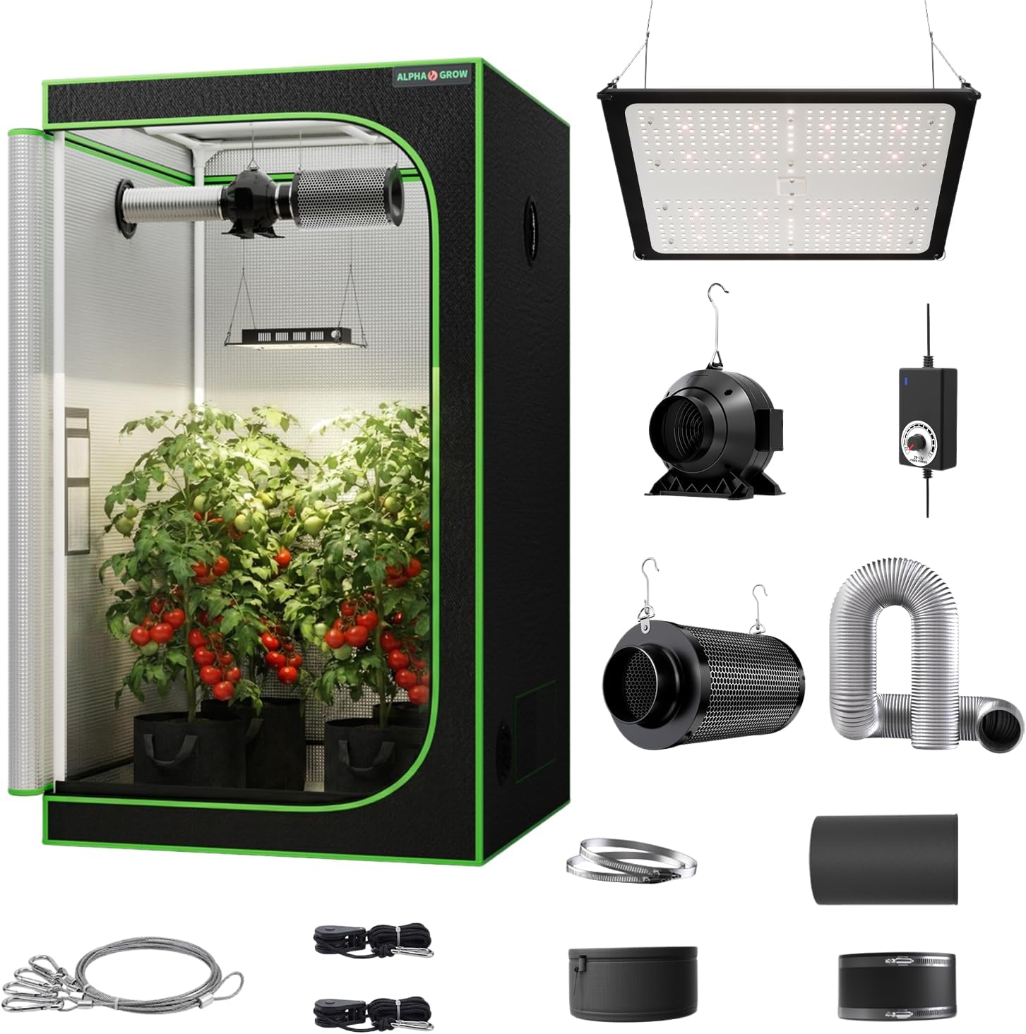 Kompletny zestaw do uprawy roś – Grow Tent 4X4 Mylar recenzja i cena