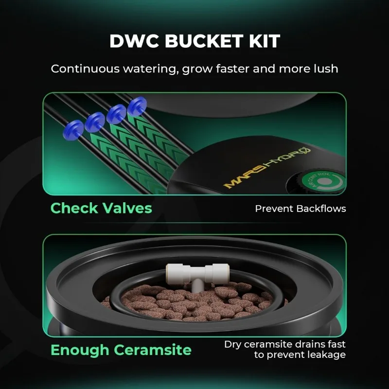 Zestaw do uprawy hydroponiczne – Dwc Bucket System 5 Gallon recenzja i cena