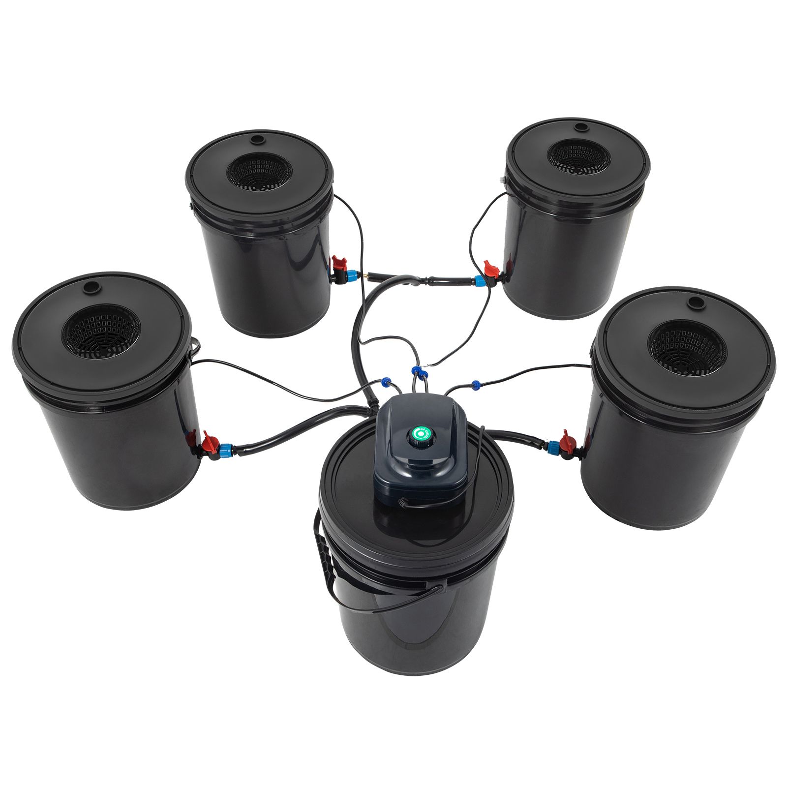 System hydroponiczny DWC, 5 wi – Dwc Bucket System 5 Gallon recenzja i cena