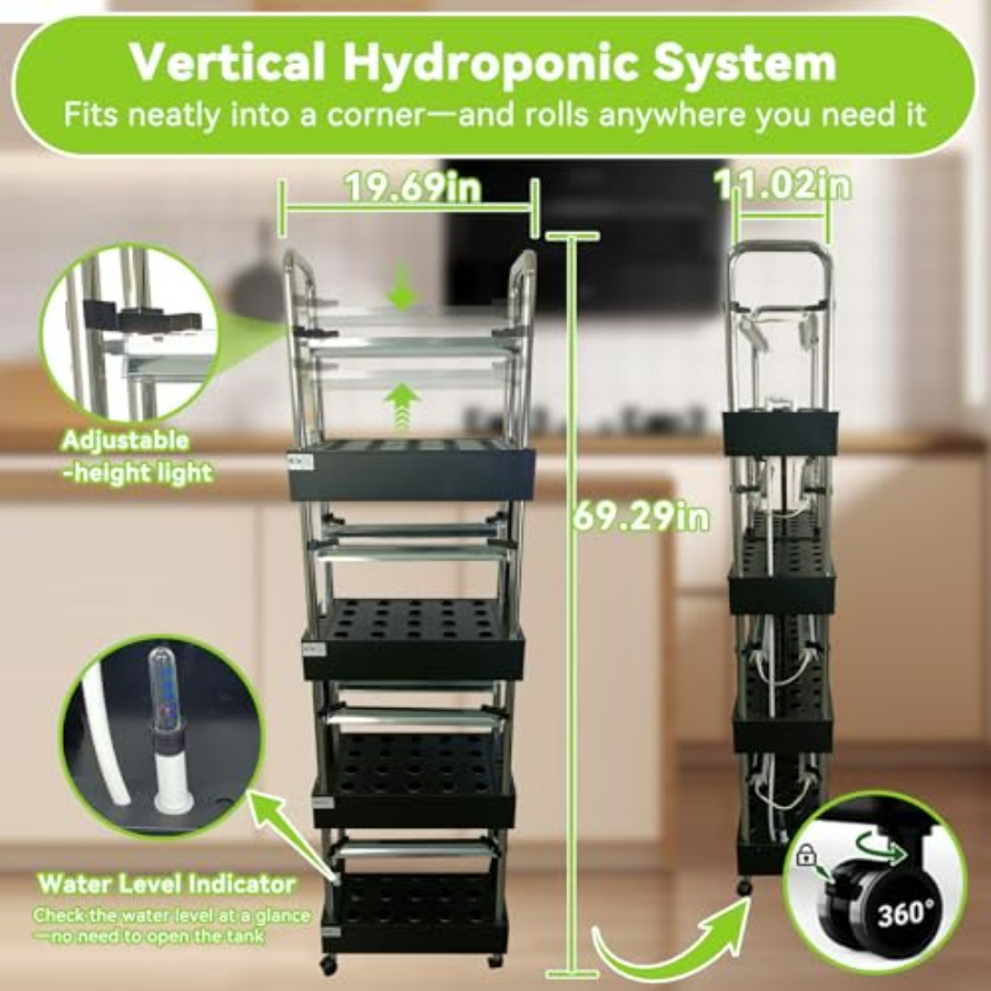 System hydroponiczny do uprawy – Hydroponic Tower Garden recenzja i cena