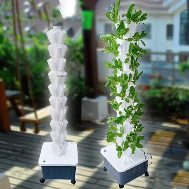 Wieża do uprawy bezglebowej w  – Hydroponic Tower Garden recenzja i cena