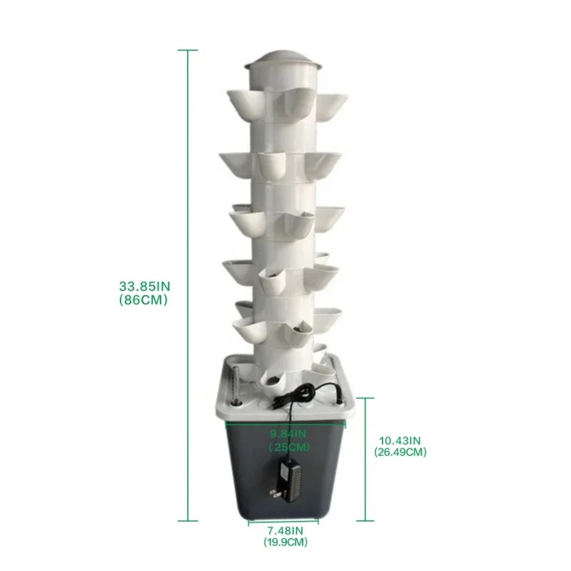 【Gorąca Wyprzedaż】Hydroponiczn – Hydroponic Tower Garden recenzja i cena