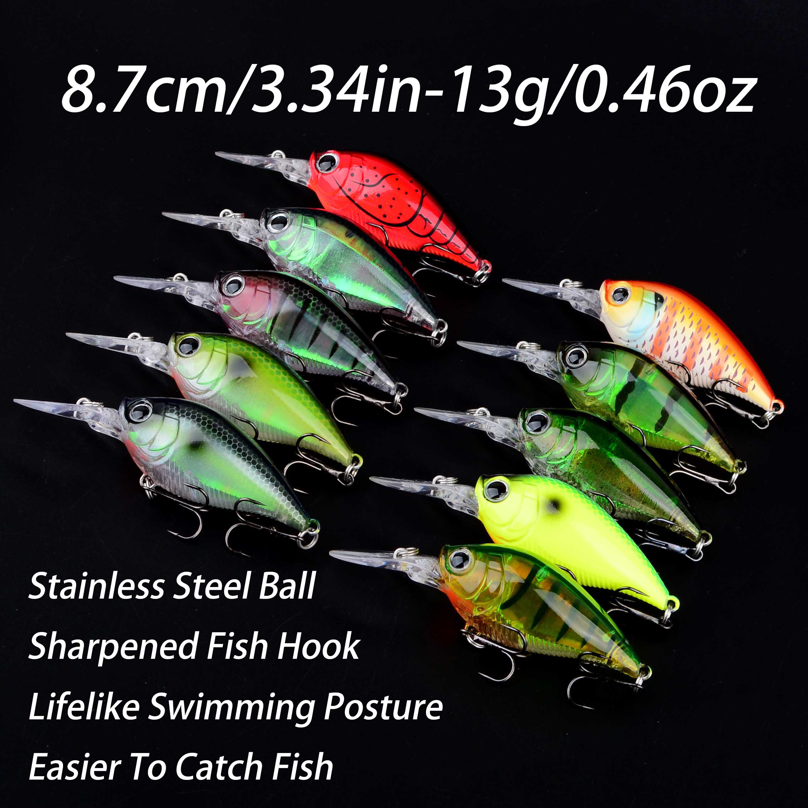 13g 8.7CM Pływający Crankbait  – Deep Water Culture Kit recenzja i cena